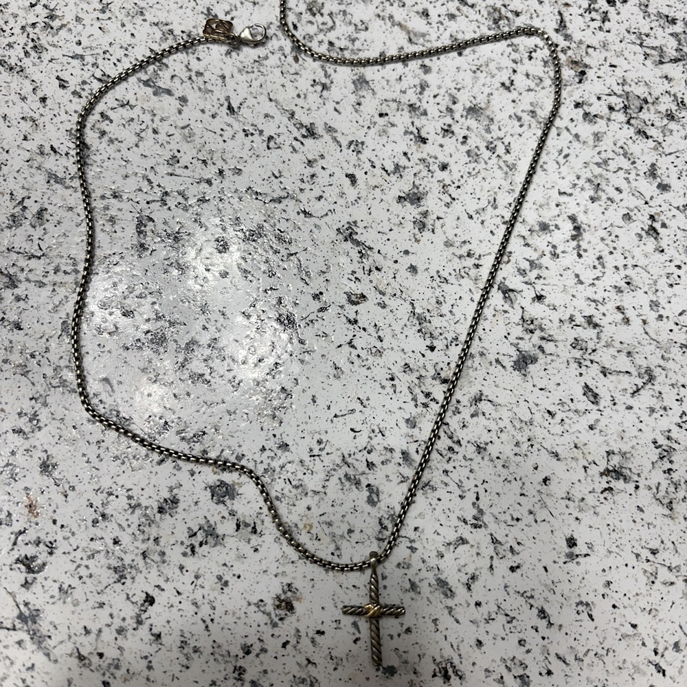 David Yurman Cross Necklace